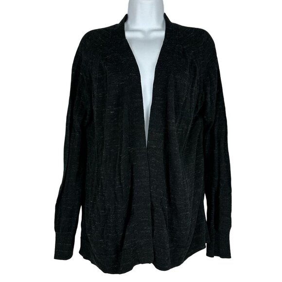 Joe Fresh Womens Cardigan Sweater Size M Black - Picture 1 of 6
